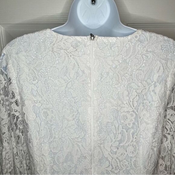 Modcloth White Lace Mini Dress - Picture 8 of 10